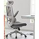  爆卖年货：SIHOO 西昊 M59A 人体工学电脑椅 3D扶手 带头枕　