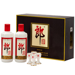 LANGJIU 郎酒 郎牌郎酒53度酱香型白酒500ml*2瓶高档礼盒