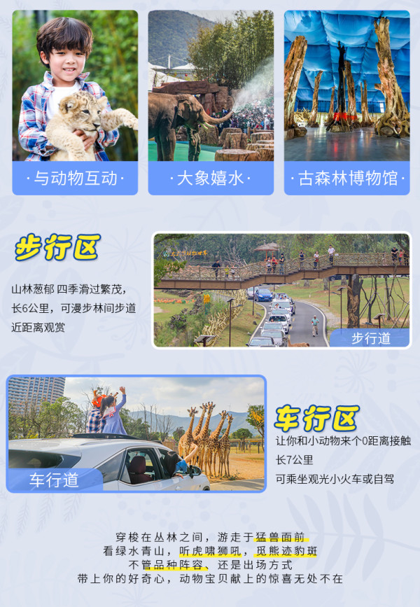 包邮区遛娃圈的明星选手，动物园/乐园/雪场都有！湖州太湖龙之梦7店通兑 主题房1晚套餐（含双早+动物/冰雪小镇/醉美秀3选1）