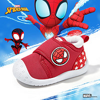 迪士尼（DISNEY）童鞋漫威蜘蛛侠宝宝鞋男童学步鞋 MQ1350S  红色 23码  23码（内长14.5cm,脚长14）