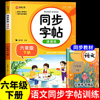 【配套教材·扫码听写】六年级下册同步字帖写字课课练 人教版同步练字帖语文教材课本生字注音描红练习偏旁部首结构笔画笔顺写字本小6上下RJ 六年级下册同步字帖课课练