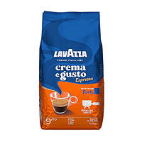 LAVAZZA 拉瓦萨 意大利原装进口商用咖啡意式美式纯黑咖啡豆1000g 金牌福特1kg