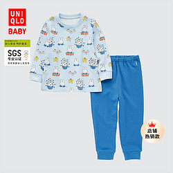 UNIQLO 优衣库 婴儿/幼儿/宝宝 绘本合作系列睡衣长袖起居套装米菲461442