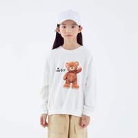 小猪班纳童装2024春装新款儿童上衣中大童女童套头衫女孩卫衣春季