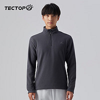 TECTOP 探拓 男子抓绒衣 MZRY033 灰色 M