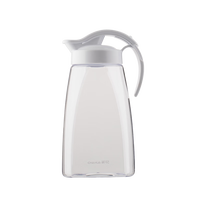 茶花 CHAHUA透明凉水壶塑料家用冷水壶大容量耐热杯子饮料果汁凉白开茶壶 1800ml 透明凉水壶 一个
