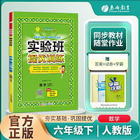 2024实验班提优训练六年级数学下册 人教版 6年级下册 数学 人教版