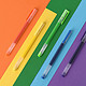 Xiaomi 小米 巨能写中性笔米家签字笔芯黑色0.5mm写字水笔文具子弹头碳素圆珠笔练字替换10支装红笔
