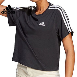 adidas 阿迪达斯 短袖女款T恤秋季运动训练舒适休闲圆领上衣HR4913