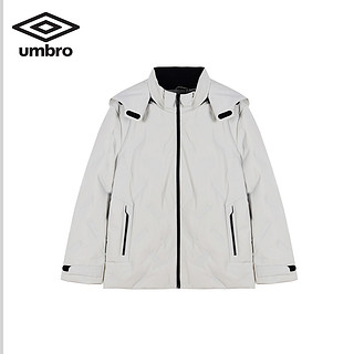 茵宝umbro90白鹅绒秋冬保暖休闲款男士短款羽绒服外套UH213AP2007