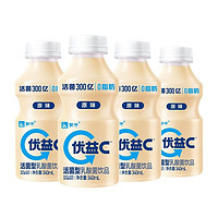 MENGNIU 蒙牛 优益C活菌型乳酸菌饮品0脂肪益生菌原味340mL*4