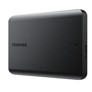 TOSHIBA 东芝 移动硬盘A5 1T 2T 4T手机电脑两用 高速传输便携 机械大容量