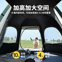 Loyeah 帐篷户外折叠便携式露营装备全套野营过夜室内秋冬季保暖单人公园