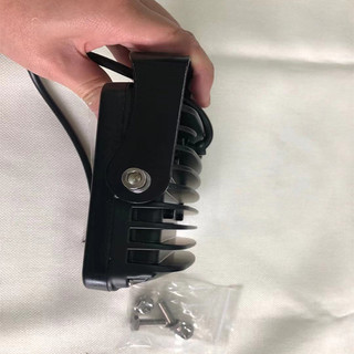 皓宁跃叉车警示弧形U型红蓝光区域限位示宽边界灯12~80VR10/LB10/L R10/L款（红）U型弧形灯1个