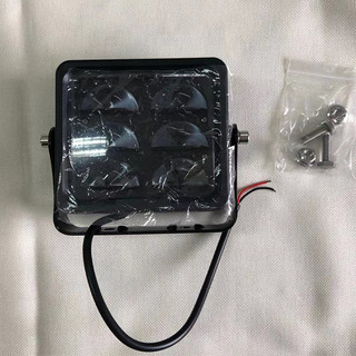 皓宁跃叉车警示弧形U型红蓝光区域限位示宽边界灯12~80VR10/LB10/L R10/L款（红）U型弧形灯1个