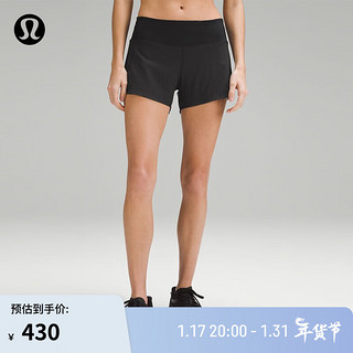 lululemon 丨Speed Up 女士运动中腰短裤 4