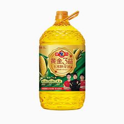 MIGHTY 多力 黄金3益玉米油5L/瓶非转基因添加维A、维E、含植物甾醇食用油