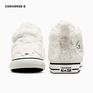 CONVERSE 匡威 童鞋婴童加绒加厚帆布鞋冬季宝宝保暖鞋子