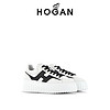 HOGAN H-STRIPES系列 女士低帮休闲鞋 HXM6450FE91 白/黑 36