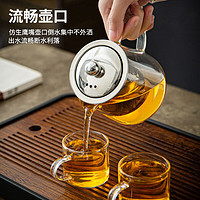 移动端、京东百亿补贴：TiaNXI 天喜 玻璃泡茶壶  450ML