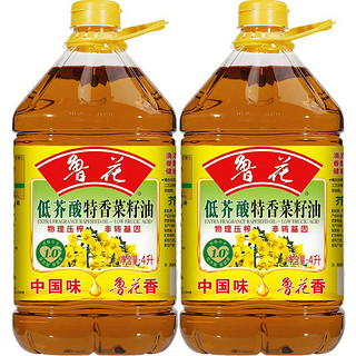 luhua 鲁花 低芥酸特香菜籽油4L