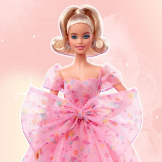 BARBIE 芭比泳装 芭比祝福珍藏社交公主汉服过家家玩具儿童换装娃娃女孩新年 芭比祝福娃娃HCB89