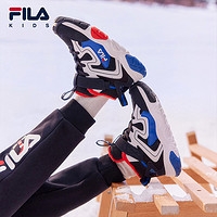 FILA KIDS斐乐童鞋儿童棉鞋2023冬男女小童加绒保暖魔术贴鞋