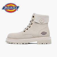 Dickies 帝客 马丁靴女2023年新款软底短靴英伦风甜酷单靴小个子靴子女