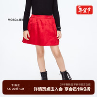 little MO&Co.little moco童装24春装女童新年中式半身裙子短裙KBD1SKT010 大红色 110/53