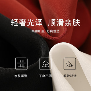 娅丽达（YERAD）设计感别致门襟长袖白衬衫女春季2024新款通勤气质雪纺衬衣