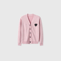 Basic House/百家好新年红色24K新年穿搭时尚百搭宽松气质毛衣针织开衫女打底