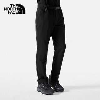北面（The North Face）速干长裤户外运动男款柔软舒适吸湿透气24春夏新品|8BA7 JK3/黑色 30
