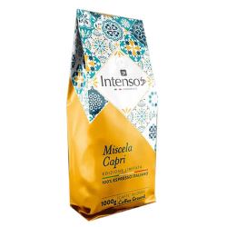 INTE MASSAGE 爱加时光机 INTENSO AROMA DI CAFFE INTENSO乌干达咖啡豆意大利原装进口意式浓缩特浓手冲1kg
