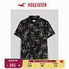 HOLLISTER2024新品质感印花角扣衬衫 男 KI325-4025 