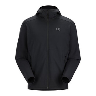 ARC'TERYX 始祖鸟 Kyanite Lightweight 男子抓绒衣衫 X6461/25151 连帽-黑色 L