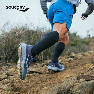 saucony 索康尼 24年新款AURA TR奥拉徒步鞋男子户外运动鞋越野跑鞋