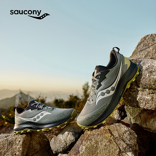 saucony 索康尼 24年新款PEREGRINE 14 GTX游隼14徒步鞋男越野跑鞋