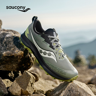 saucony 索康尼 24年新款PEREGRINE 14 GTX游隼14徒步鞋男越野跑鞋