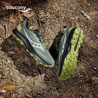 saucony 索康尼 24年新款PEREGRINE 14 GTX游隼14徒步鞋男越野跑鞋