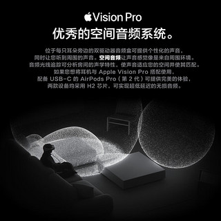 Apple Vision Pro苹果VR眼镜 便携高清 苹果头显 苹果ar智能眼镜 Vision Pro 1TB  ( 1-2周发货） 美版