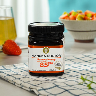 Manuka Doctor新西兰MGO85+麦卢卡蜂蜜250g天然蜂蜜