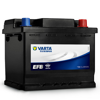 VARTA 瓦尔塔 EFB60启停免维护蓄电池电瓶20-60/H5 自动启停电池 质保1年