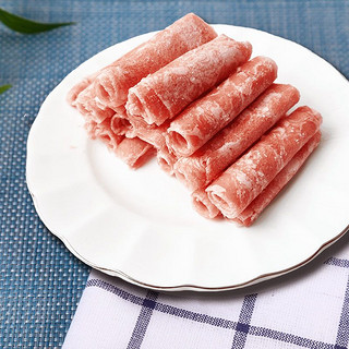 【恒都】4斤/10袋肥牛卷 新鲜牛肉卷牛肉片 火锅食材 寿喜锅食材