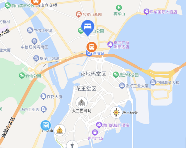 紧邻拱北口岸/珠海高铁站，周末清明不加价！珠海象往酒店(拱北口岸高铁站店) 豪华大床房 2晚(可拆分)