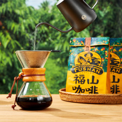 福山  海南特产  咖啡豆 227g  