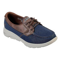 SKECHERS 斯凯奇 男士低帮休闲鞋 55502 NAVY/BROWN 8