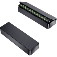 劲盔 临时停车手机号码牌可隐藏