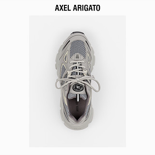 Axel Arigato Marathon 跑鞋烟灰色运动鞋厚底低帮马拉松老爹鞋男