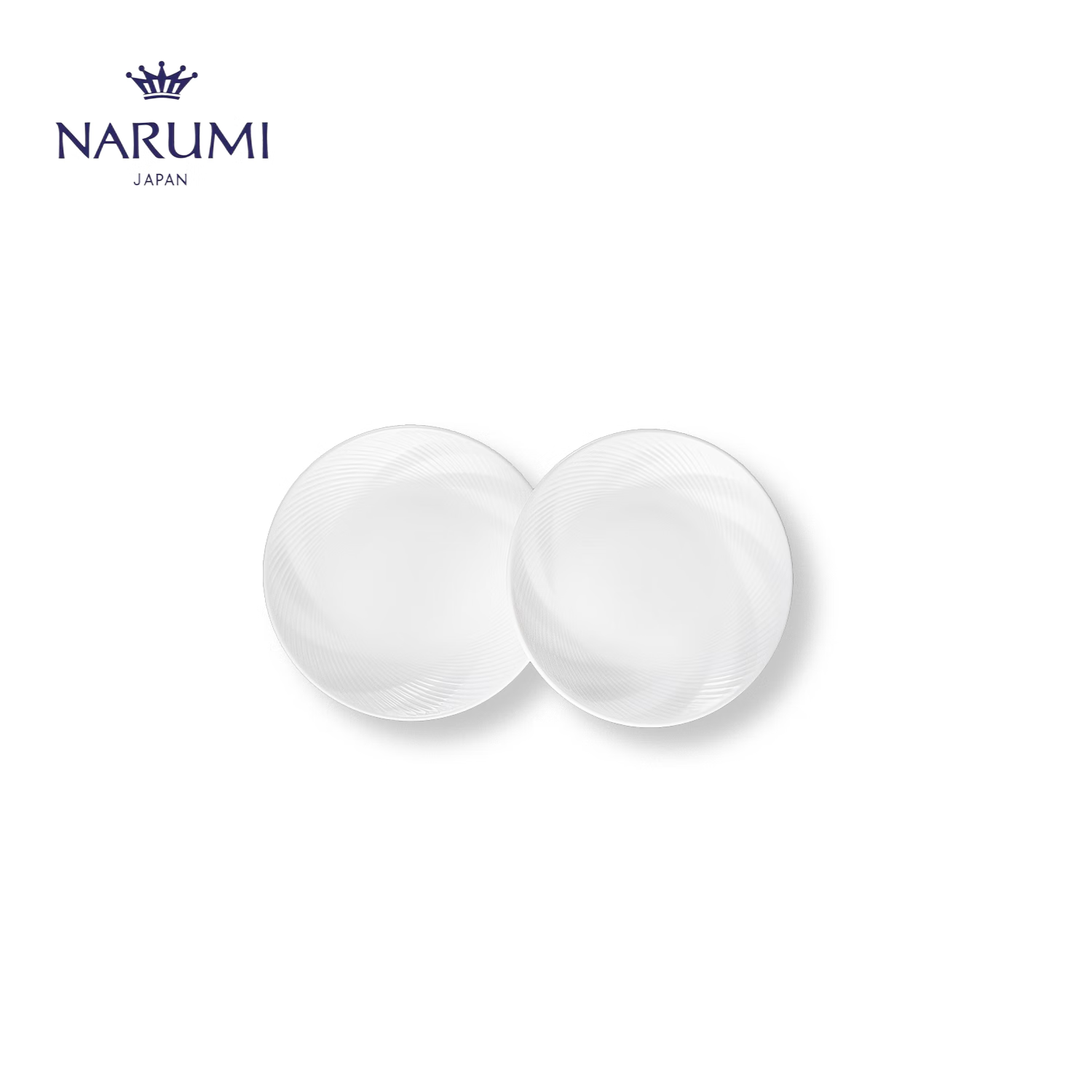 NARUMI日本NARUMI 鸣海Sense系列 24cm汤盘/27cm盘/调味碟/长圆形盘 调味碟(2只)/51800-5781G 无盒