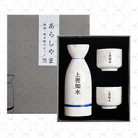  DASSAI/獭祭  清酒酒具套装+陶瓷酒具+分酒壶+礼盒  单瓶装 250mL 0%vol